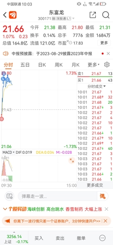 东富龙股最新资讯